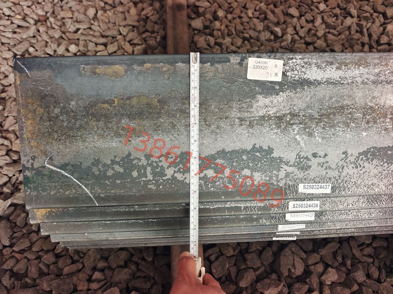 杭州Q420B角鋼 220*220*20電力塔用角鋼沖孔定制